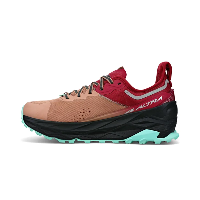 Altra Olympus 5 Trail Running Shoes Womens in Brown-1